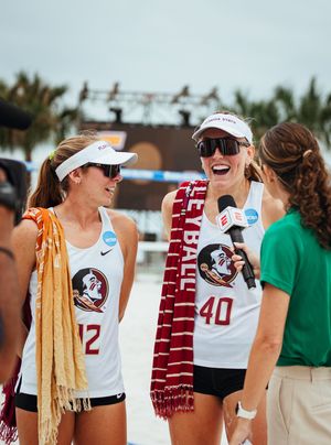 Image post by @fsubeachvolleyball on Instagram