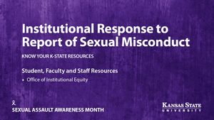 Image post by @KState on Facebook