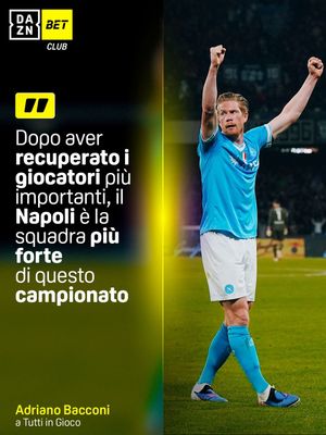 Image post by @dazn_it on Instagram