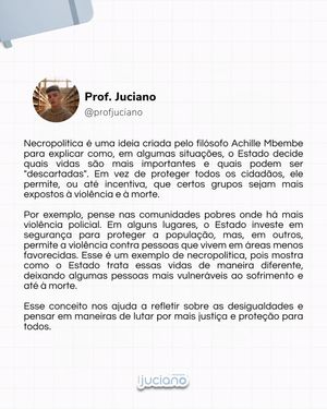 Image post by @profjuciano on Instagram