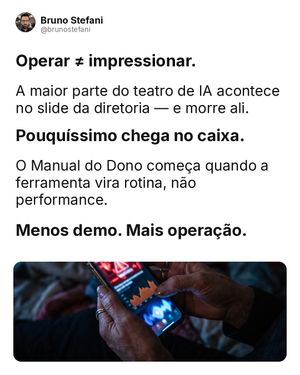 Image post by @brunostefani on Instagram