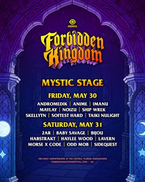 Image post by @forbiddenkingdomfest on Instagram