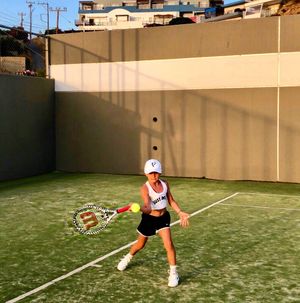 Image post by @polina_maneshina_tennis on Instagram