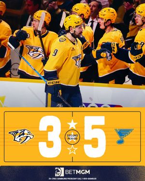 Image post by @PredsNHL on Twitter