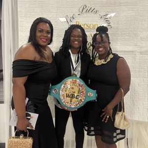 Image post by @tiarabrownboxing on Instagram