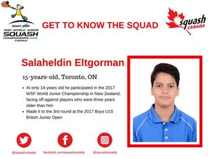 Image post by @squashcanada on Facebook