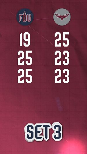 Image post by @FDUKnightsMVB on Twitter