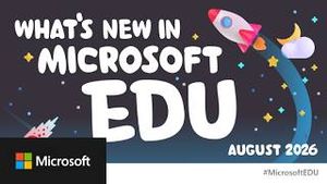 Video post by @microsoftedu on YouTube
