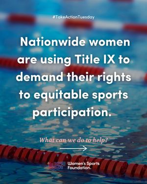 Image post by @womenssportsfoundation on Instagram