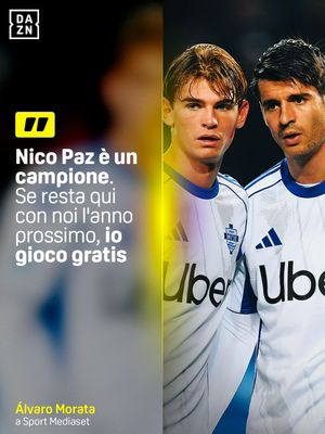 Image post by @dazn_it on Instagram