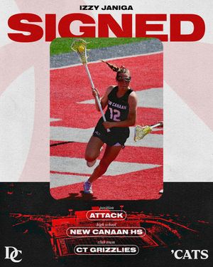 Image post by @davidsonwlax on Instagram