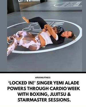 Image post by @afrogirlfitness on Instagram