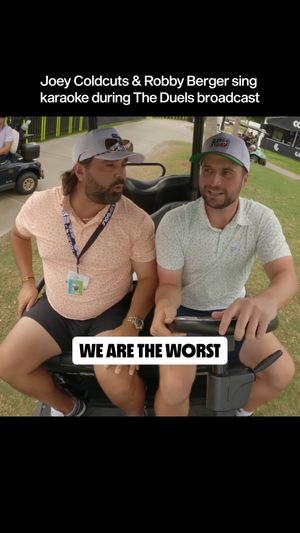 Video post by @livgolfleagueofficial on Facebook