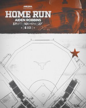 Image post by @TexasBaseball on Twitter