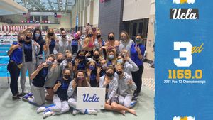 Image post by @UCLASwimAndDive on Twitter