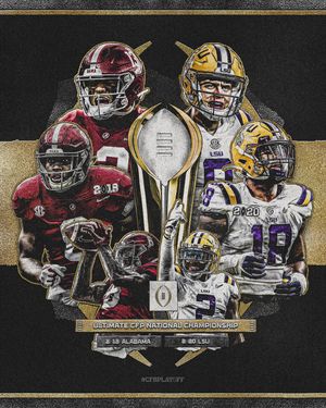 Image post by @cfbplayoff on Instagram