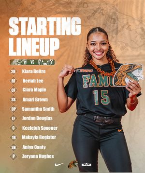 Image post by @famu_softball on Instagram