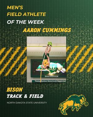Image post by @ndsutrackfield on Instagram