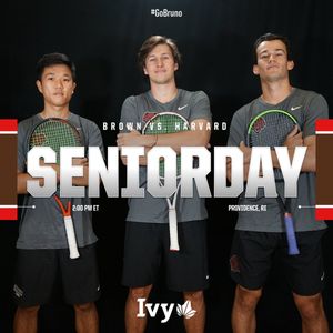 Image post by @BrownU_MTennis on Twitter/X