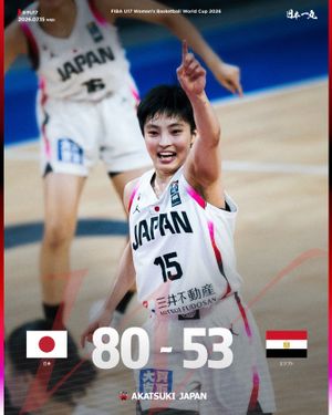 Image post by @japan_basketball on Instagram