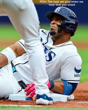 Image post by @raysbaseball on Instagram