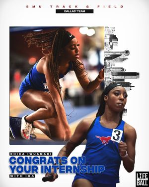 Image post by @SMUTrackAndXC on Twitter