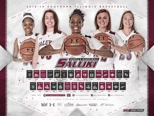 Image post by @SIU_WBasketball on Twitter