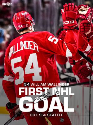 Image post by @DetroitRedWings on Twitter/X