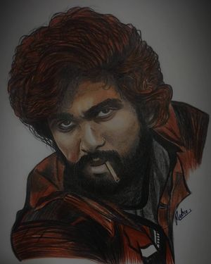 Image post by @artistic___rudra on Instagram