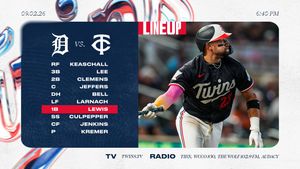 Image post by @Twins on Twitter/X