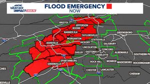 Image post by @wxbrad on Twitter