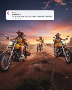 Image post by @bendigobraves on Instagram