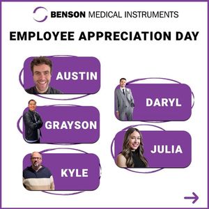 Image post by @BensonMedicalInstruments on Facebook