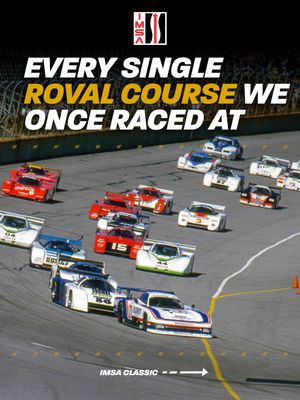 Image post by @imsa_racing on Instagram