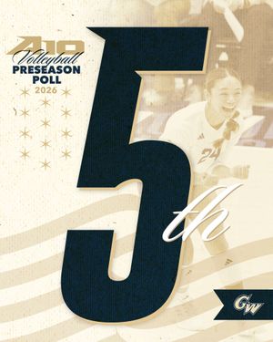 Image post by @gw_volleyball on Instagram