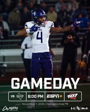 Image post by @sfa_football on Instagram