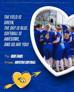 Image post by @hofstrasoftball on Instagram