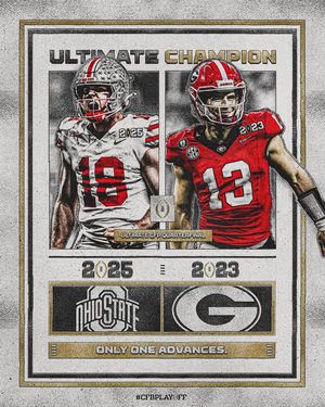Image post by @CollegeFootballPlayoff on Facebook