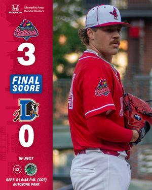 Image post by @memphisredbirds on Instagram