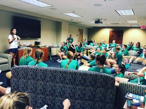 Image post by @ndwomenslax on Instagram