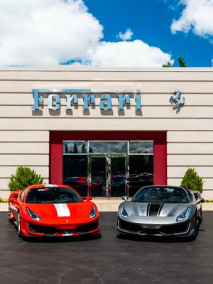 Image post by @ferrarilakeforest on Instagram