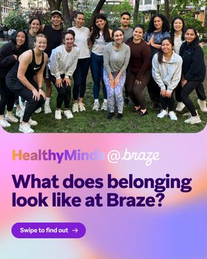 Image post by @braze on Instagram