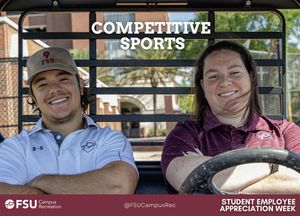 Image post by @fsucampusrec on Facebook