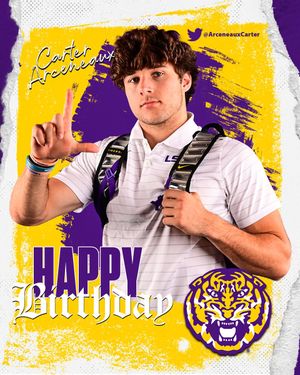 Image post by @LSUFBrecruiting on Twitter