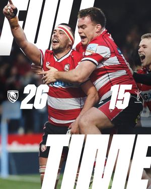 Image post by @officialgloucesterrugby on Instagram