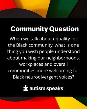 Image post by @autismspeaks on Instagram