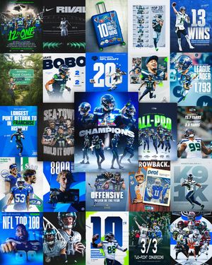 Image post by @seahawks on Instagram