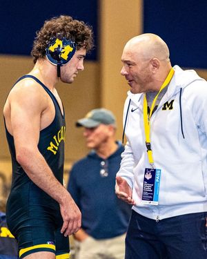 Image post by @umichwrestling on Instagram