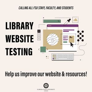 Image post by @fsulibraries on Instagram