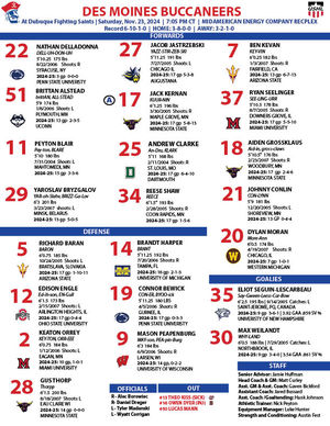 Image post by @bucshockey on Instagram